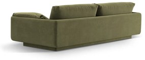 Jasnozielona aksamitna sofa 220 cm Torino – Micadoni
