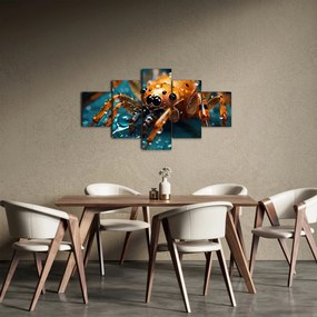 Obraz - Szczegół pająka (125x70 cm)