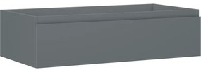 Mexen Orio szafka łazienkowa podumywalkowa 90 cm, 1 szuflada, grafit mat - 91A10-09023-1-BF66