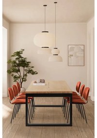 Stół z blatem w dekorze dębu 100x220 cm Rina – Marckeric