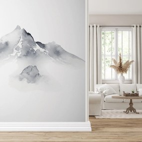 Fototapeta - Góry, grafika wektorowa (196x136 cm)