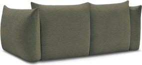 Zielona sofa z materiału bouclé 234 cm Azra – Bobochic Paris