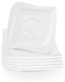 Orion Zestaw spodków porcelanowych Mona Musica, 13,7 x 13,7 cm, 6 szt.