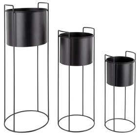 Metalowe osłonki na doniczki zestaw 3 szt. ø 28 cm Essence – PT LIVING