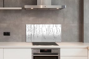 Szkło do Kuchni na Ścianę Nowoczesny Wzór w Kropki i Paski