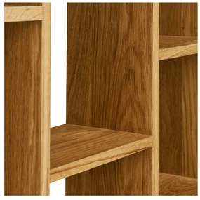Wielopoziomowa półka z litego drewna dębowego w naturalnym kolorze 15 cm Townsville – House Nordic