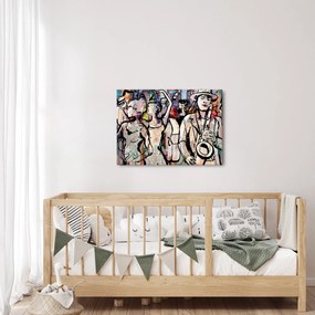 Obraz - Jazzowa noc (70x50 cm)