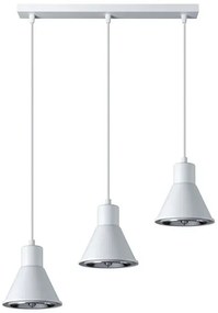 Biała lampa wisząca nad stół punktowa - 4X S171 A0-D76
