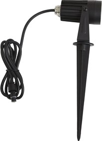 Nowoczesny reflektor 12V czarny z LED IP67 - Voltaire Pico