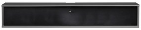 Czarno-antracytowa szafka pod TV 133x22 cm Mistral – Hammel Furniture