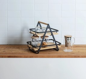 Półka stojąca na blat kuchenny ORDERA, 2-poziomy, 30,5 x 22,5 x 29 cm