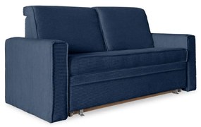 Ciemnoniebieska rozkładana sofa 168 cm Lucky Lucy – Miuform