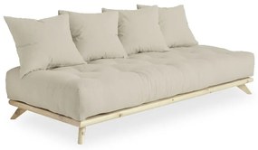 Sofa z beżowym obiciem Karup Design Senza Natural/Beige