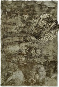 Dywan Cosy Shaggy Zielony Elle Decoration – miękki, wysoki włos 200 cm x 290 cm Certyfikat Oeko-Tex