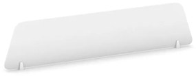 Parawan stołowy MIRELLI A+, 1600 x 300 mm, biały