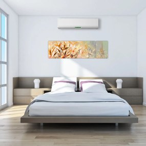 Obraz - Malowane rośliny (170x50 cm)