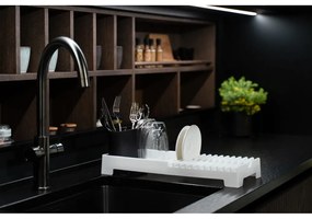 Biały ociekacz do naczyń Vialli Design Livio Duo