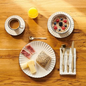 Mäser 18-częściowy serwis obiadowy OSITA WHITE