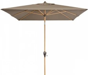 ALU WOOD 210 x 140 cm - automatyczny parasol uchylny z ochroną ULTRA UV : Substancja Desen - 846
