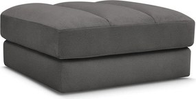 Czarny aksamitny podnóżek Sierra – Bobochic Paris