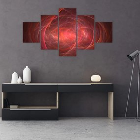 Nowoczesney abstrakcyjny obraz (125x70 cm)