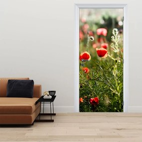 Fototapeta na drzwi - Maki (95x205cm)
