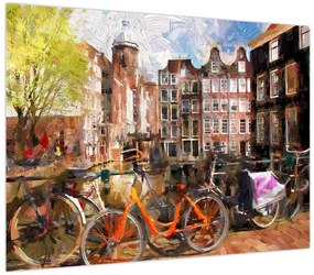 Obraz - Amsterdam (70x50 cm)