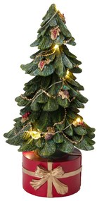 Choinka stołowa LED, 28 cm