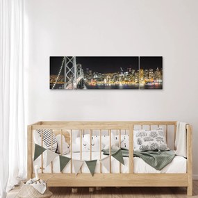Obraz Brooklyn Bridges i Nowego Jorku (170x50 cm)