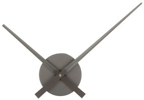 Designerski zegar ścienny Karlsson 4348GY, szary, średnica 48 cm