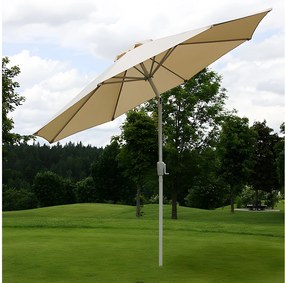 Parasol Asti II,  kremowy