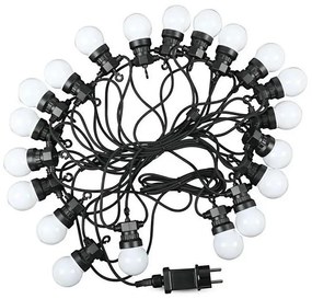 LED Łańcuch zewnętrzny STRING 10m 20xLED/0,5W/230V IP44 6000K