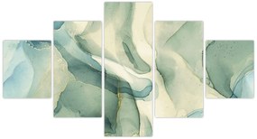 Obraz - Atramentowa abstracja (125x70 cm)