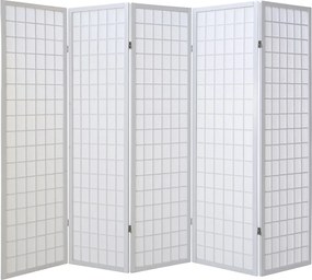 Przegroda pokojowa 175x220x2,2 cm biała Shoji
