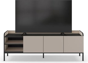 Kremowa szafka pod TV 160x55x42 cm Adara – Marckeric