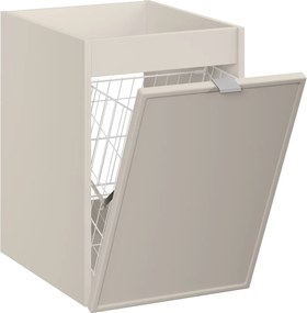 Szafka z koszem na pranie 40 cm pod blat Bella 81-40-1DK, kaszmir