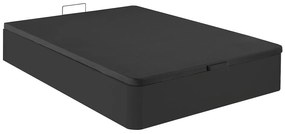 Stelaż ze skrzynią - 160x200 cm - Czarny mat - HESTIA marki YSMÉE