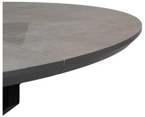 Okrągły rozkładany stół z dodatkowym blatem ø 120 cm Rocía – Ixia