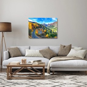 Obraz na szkle - Przełęcz Malajska (70x50 cm)