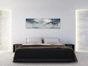 Obraz wilków (170x50 cm)