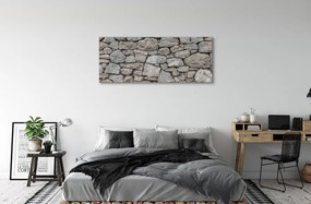 Obraz na płótnie Mur z Naturalnego Kamienia