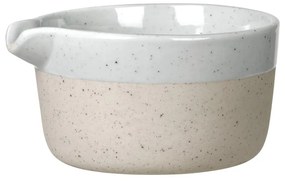 Jasnoszaro-beżowy ceramiczny mlecznik 150 ml Sablo – Blomus