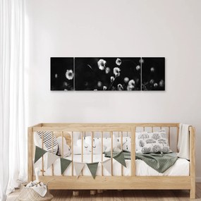 Obraz - Łąka z trawą bawełnianą N⁰1 (170x50 cm)