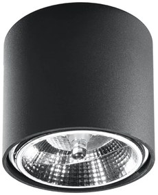 Czarna lampa sufitowa Nice Lamps Luigi