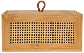 Pojemnik na kosmetyki ALLEGRE BAMBOO, 15 x 7 x 15 cm, WENKO