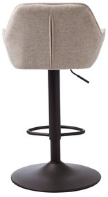 Beżowy hoker z regulowaną wysokością Nolan – Unique Furniture