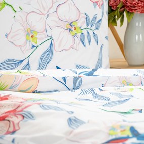 4Home Pościel bawełniana Orchid Paradise, 140 x 220 cm, 70 x 90 cm