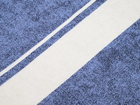 PrzytulneMieszkanie.pl PrzytulneMieszkanie.pl Pościel z bawełny Renforcé BLUE LINE niebieska Rozmiar pościeli: 70 x 90 cm | 140 x 200 cm