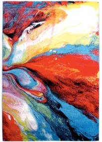 Dywan nowoczesny Folk multikolor Impresja 80 cm x 150 cm
