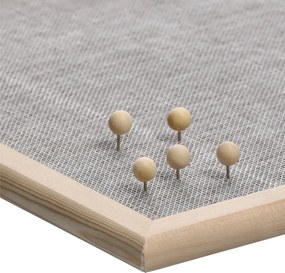 Tablica informacyjna, 60 x 80 cm, lniana, ZELLER